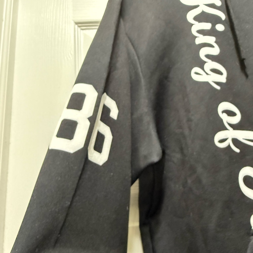 Donnie Wahlberg Black Graphic Zip-Up - Picture 4 of 7